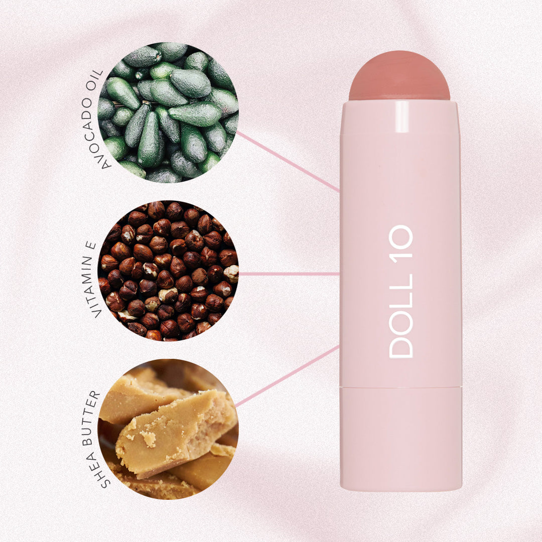 The Multi-Tasker 3-in-1 Cream Color Stick by Doll 10 Beauty