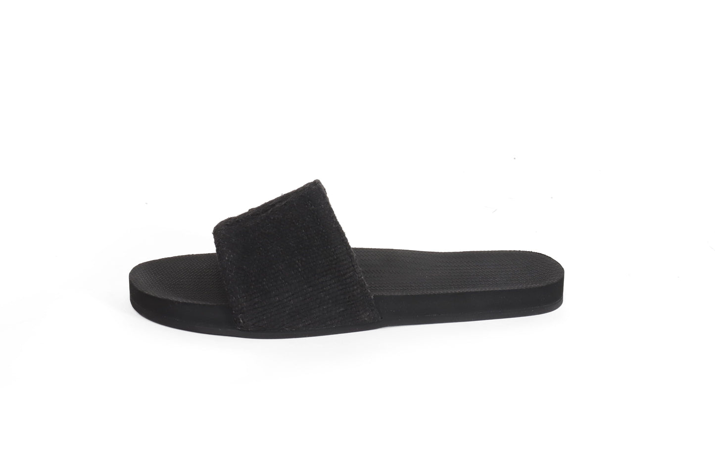 Women's Slide Recycled Pable Straps - Ketapang/Black by Indosole