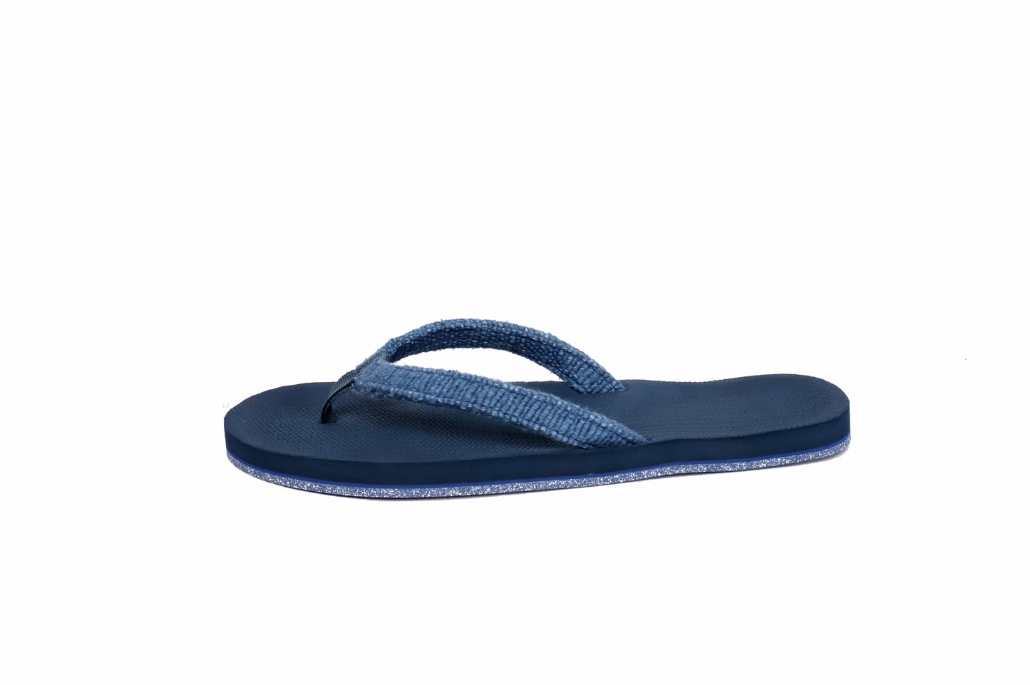 Women's Flip Flops Recycled Pable Straps - Indigo/Shore by Indosole