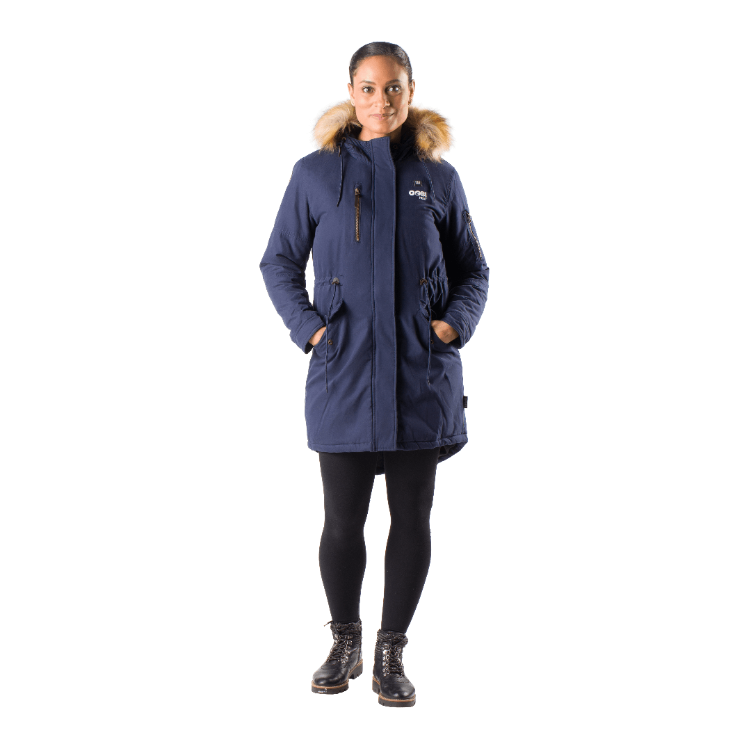 Terra Womens Heated Parka by Gobi Heat