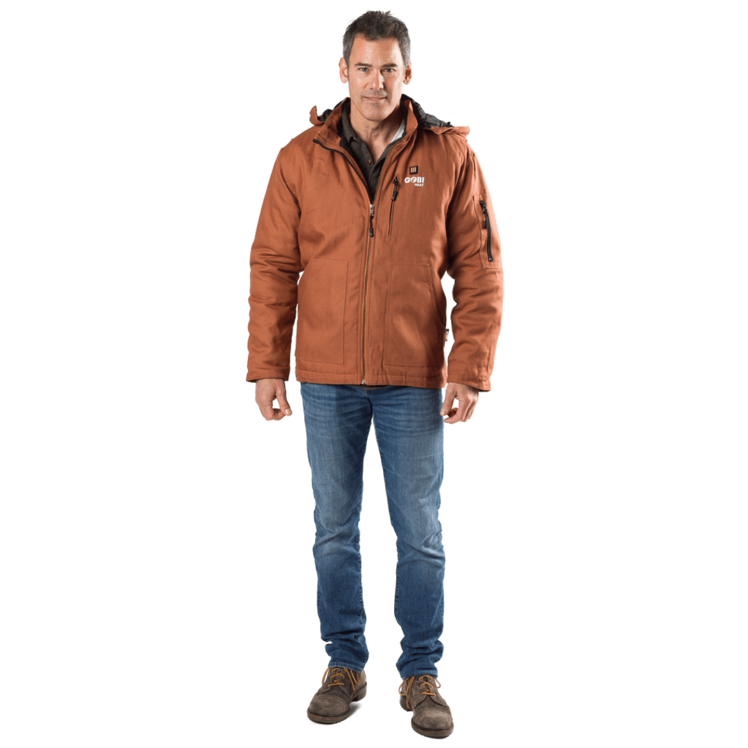 Grit Mens Heated Workwear Jacket by Gobi Heat