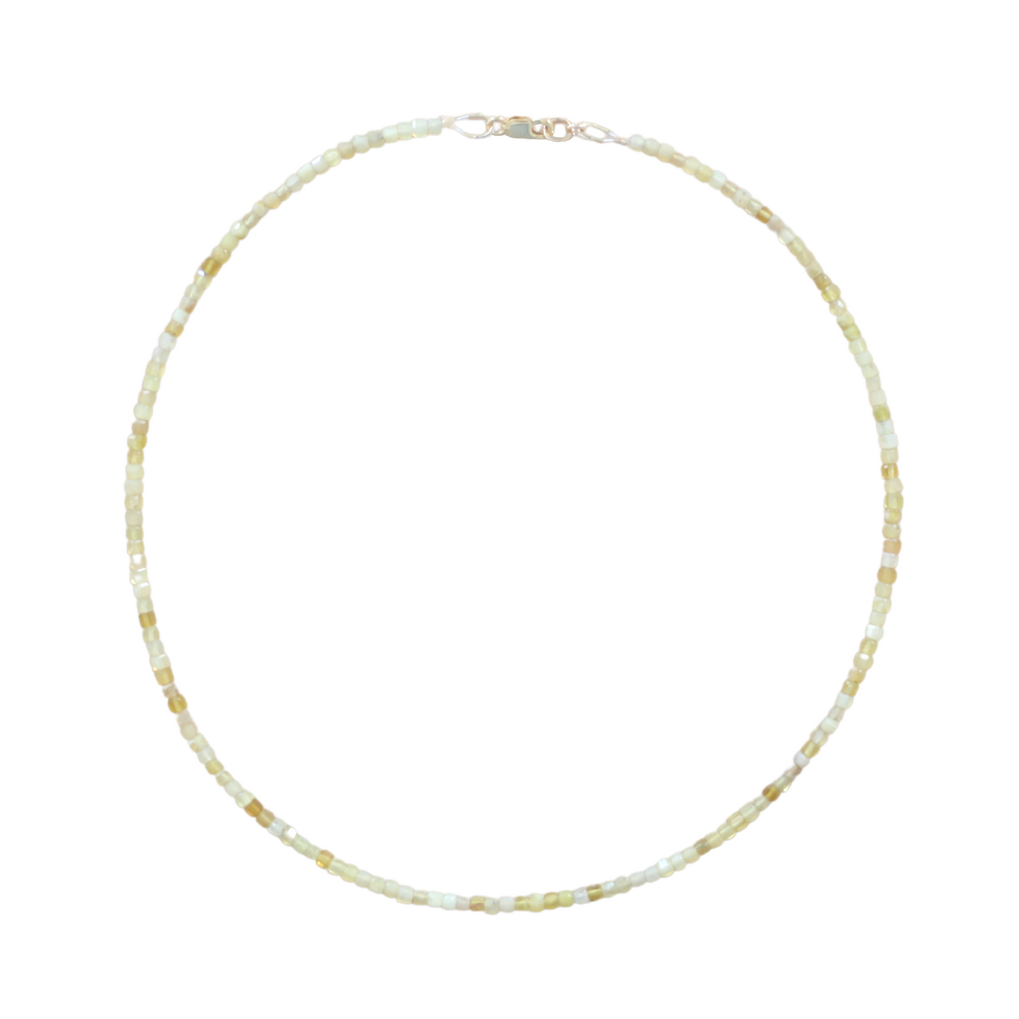 Yellow Opal Necklace by Urth and Sea