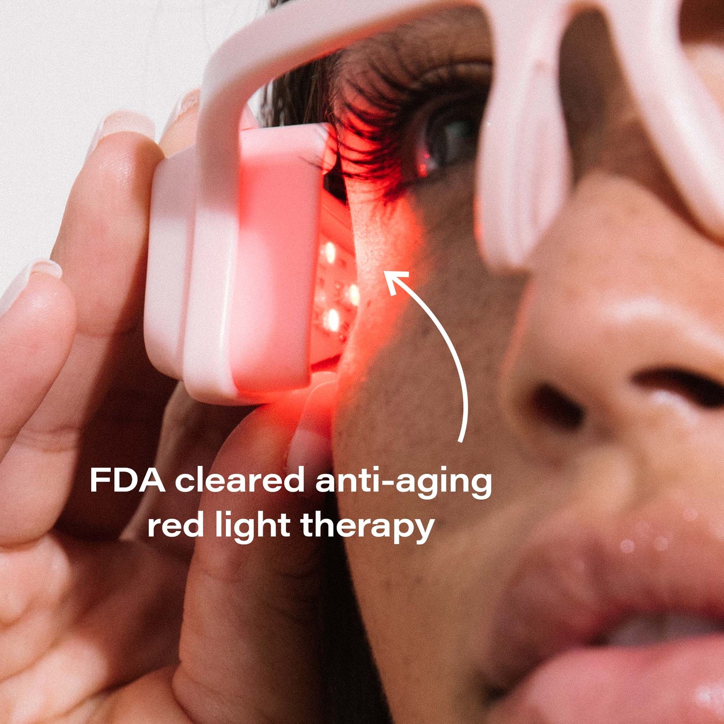 Alya | Anti-Aging Red LED Eye Glasses. by Vanity Planet