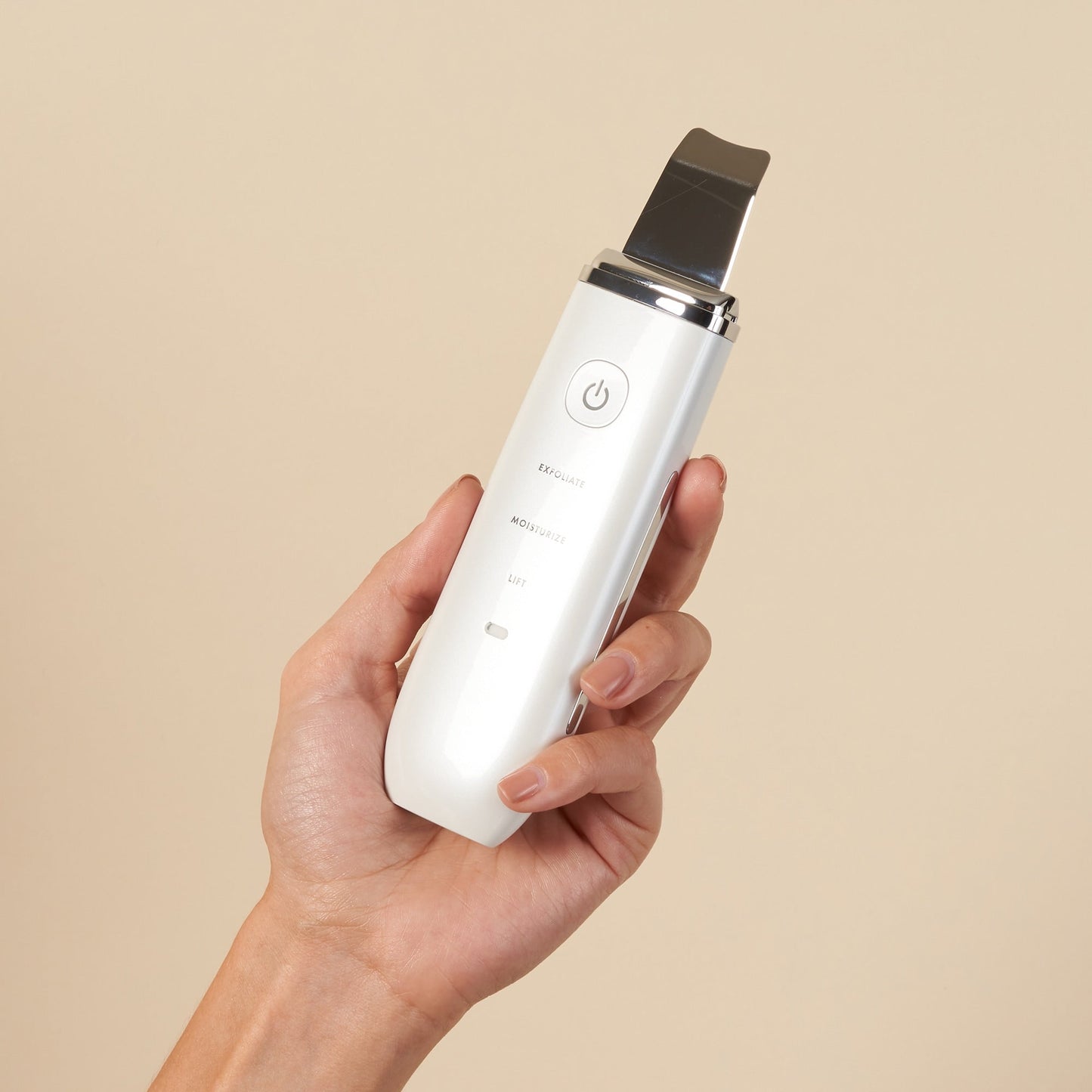 Essia | Ultrasonic Exfoliating Skin Spatula. by Vanity Planet