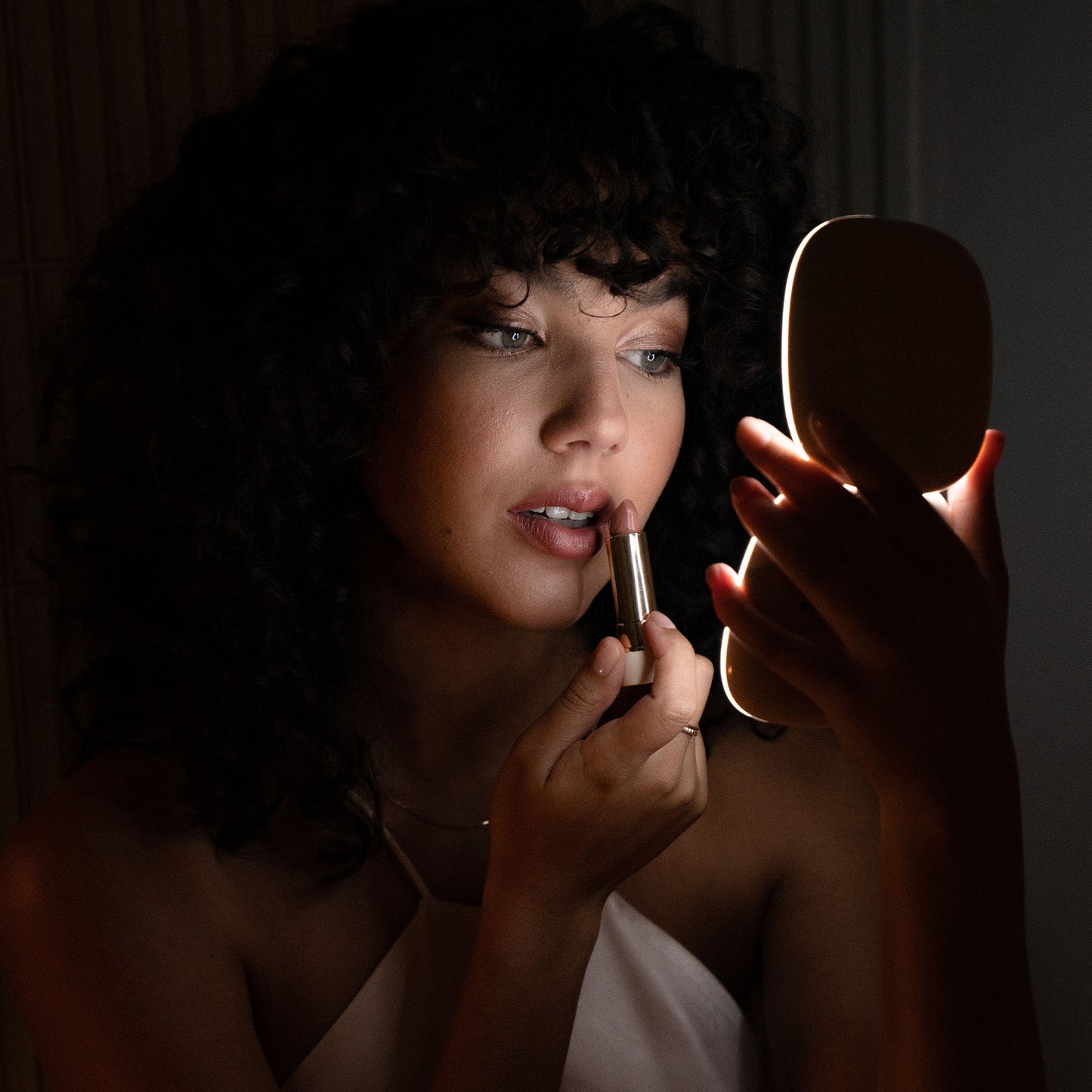 Moda | LED Compact Mirror by Vanity Planet