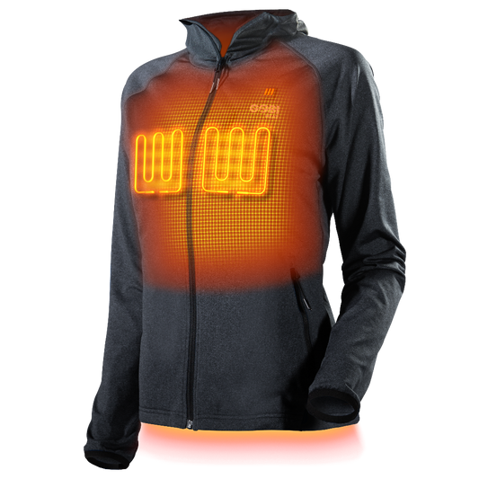 Apex Womens Heated Tech Hoodie by Gobi Heat