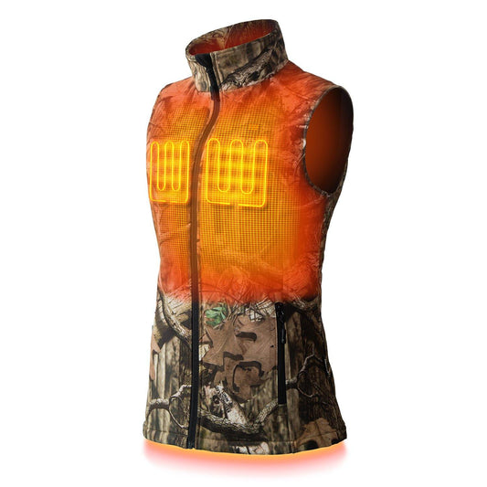 Colorado Womens Heated Hunting Vest - Mossy Oak® Camo by Gobi Heat