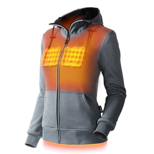 Ridge Womens Heated Hoodie by Gobi Heat