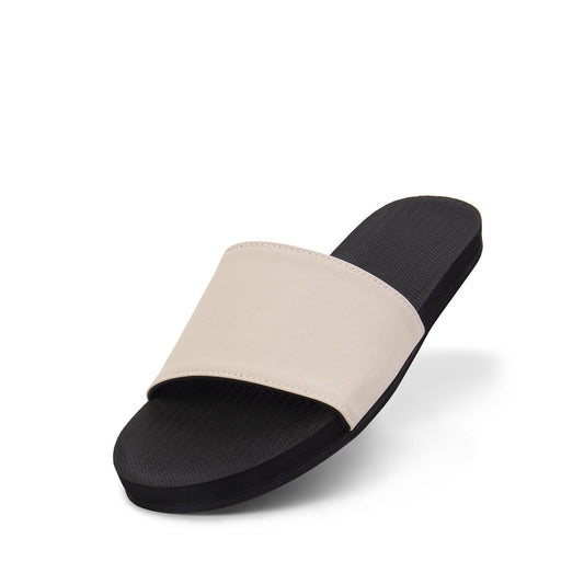 Women's Slide - Black/Sea Salt by Indosole