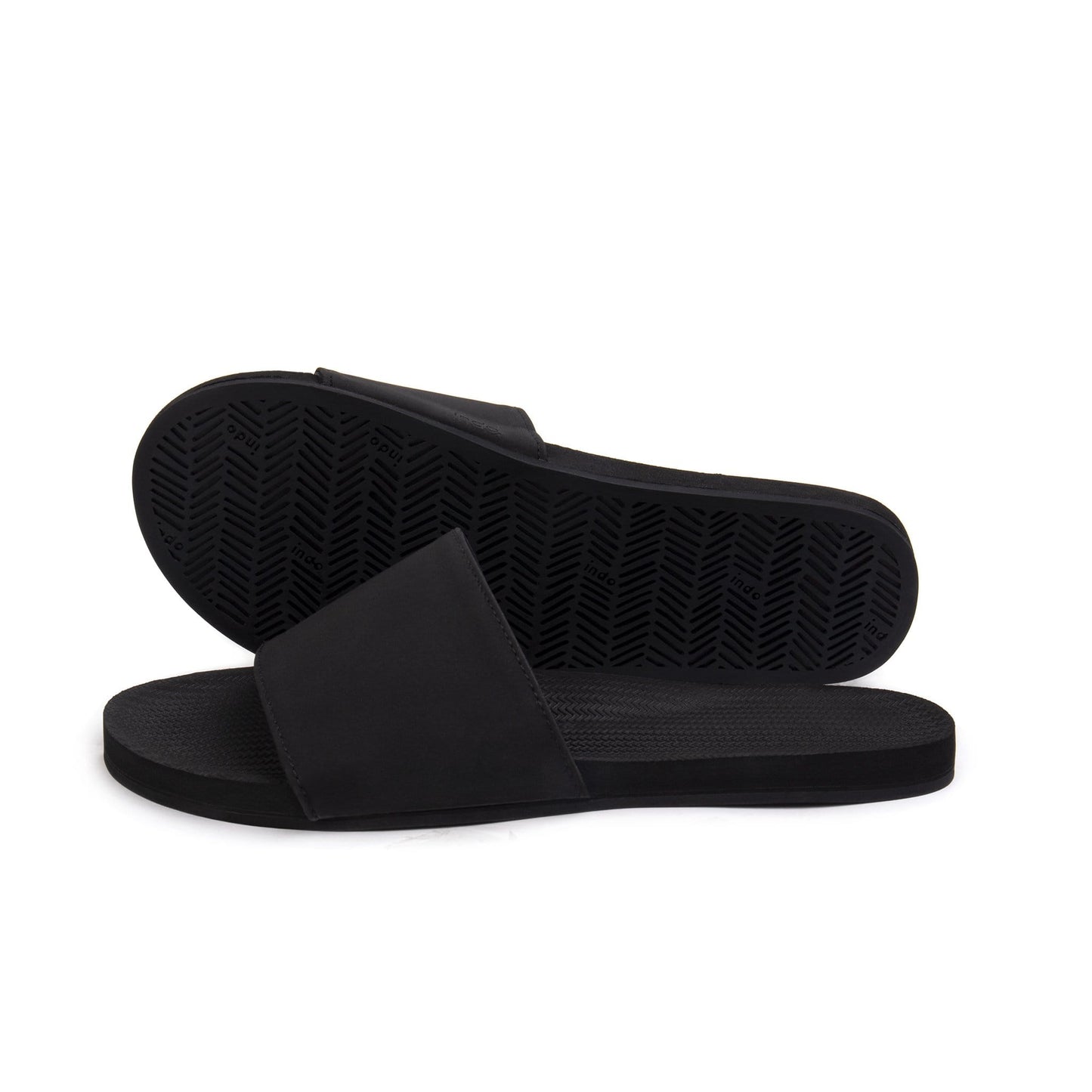 Women's Slide - Black by Indosole