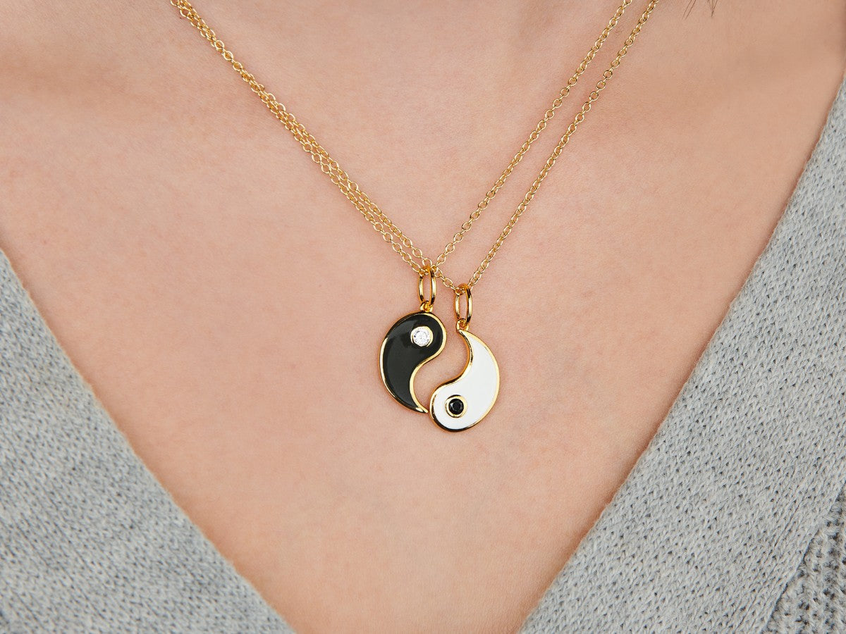 Yin Yang BFF Necklaces by Little Sky Stone