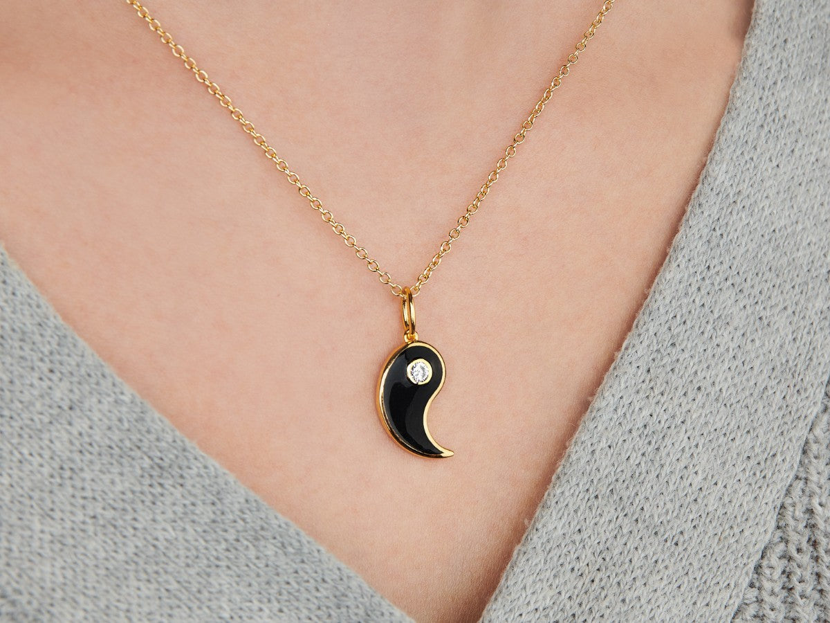 Yin Yang BFF Necklaces by Little Sky Stone