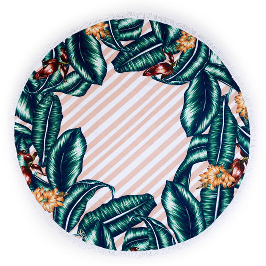 Havana Round Towel by SKOVA