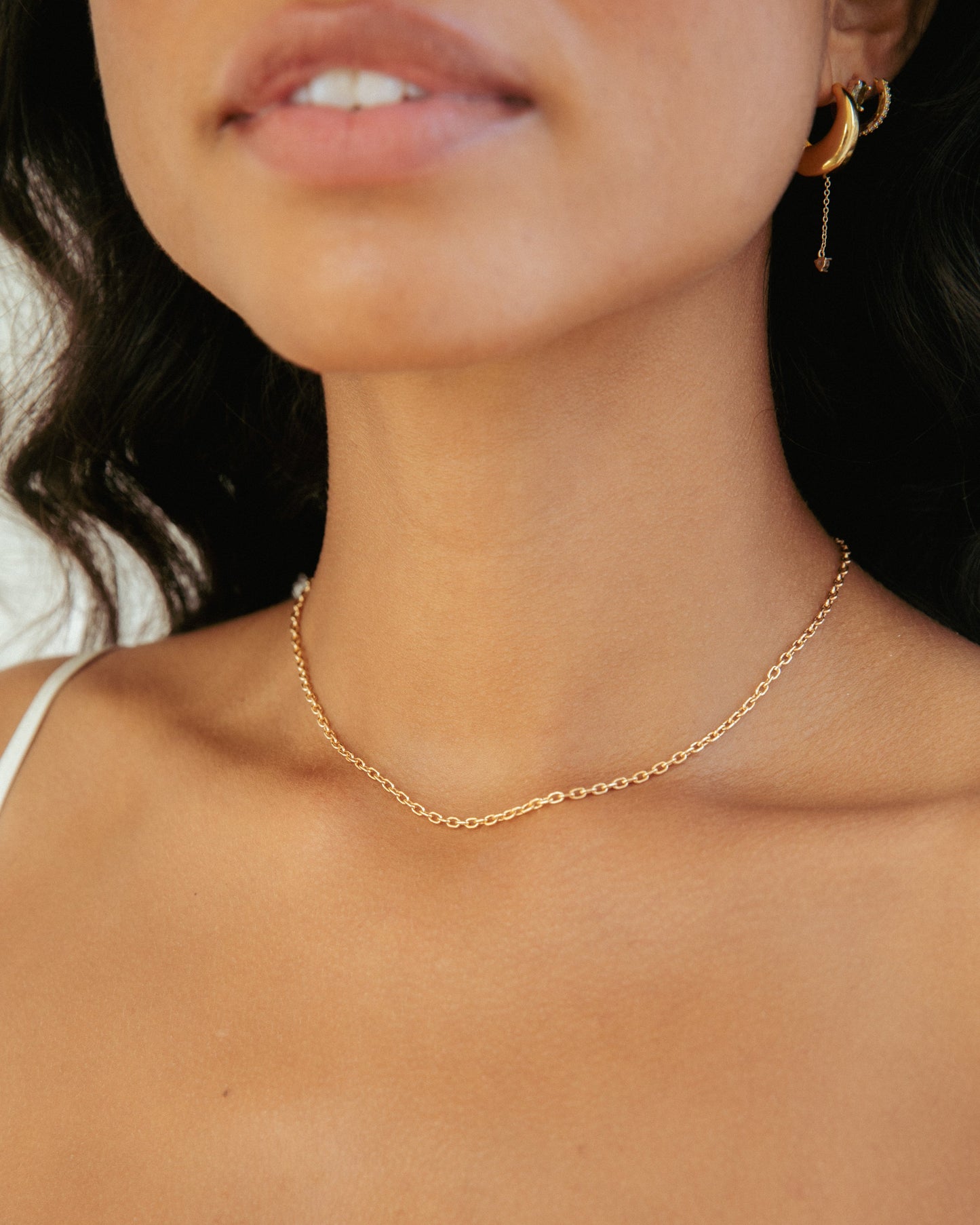 14k gold fill round chain by Eight Five One Jewelry