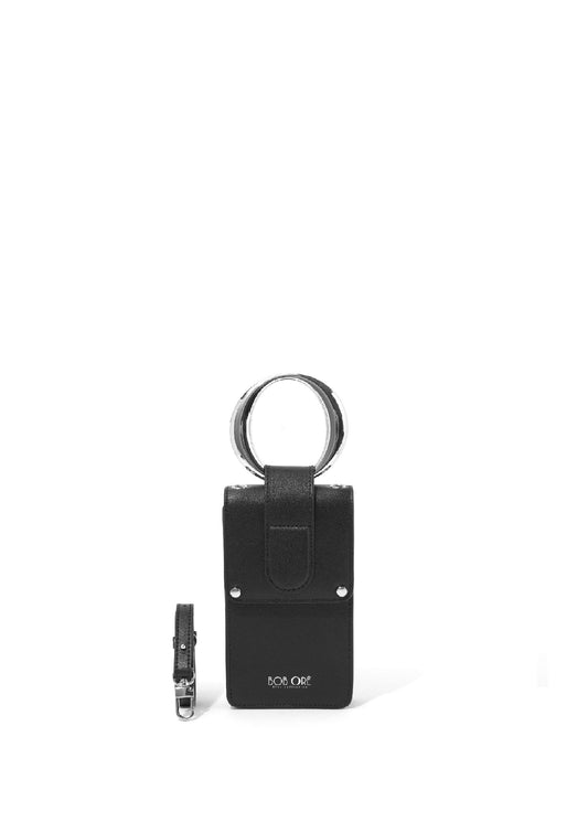 Cubesugar Cellphone Bag, Black by Bob Oré