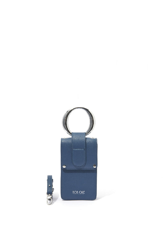 Cubesugar Cellphone Bag, Blue by Bob Oré