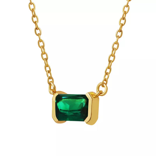 Green W/Envy Necklace by SKOVA