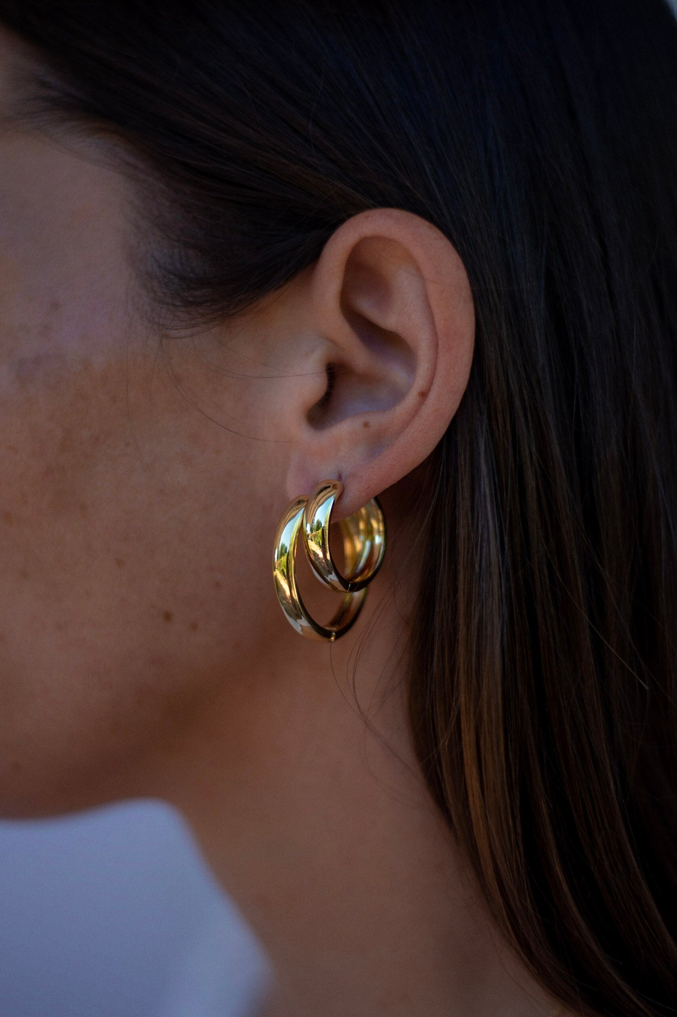 Aiden hoops by Eight Five One Jewelry