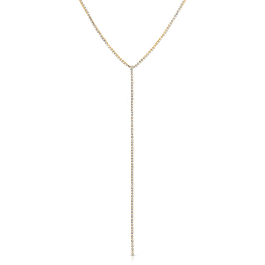 Tennis lariat by Eight Five One Jewelry