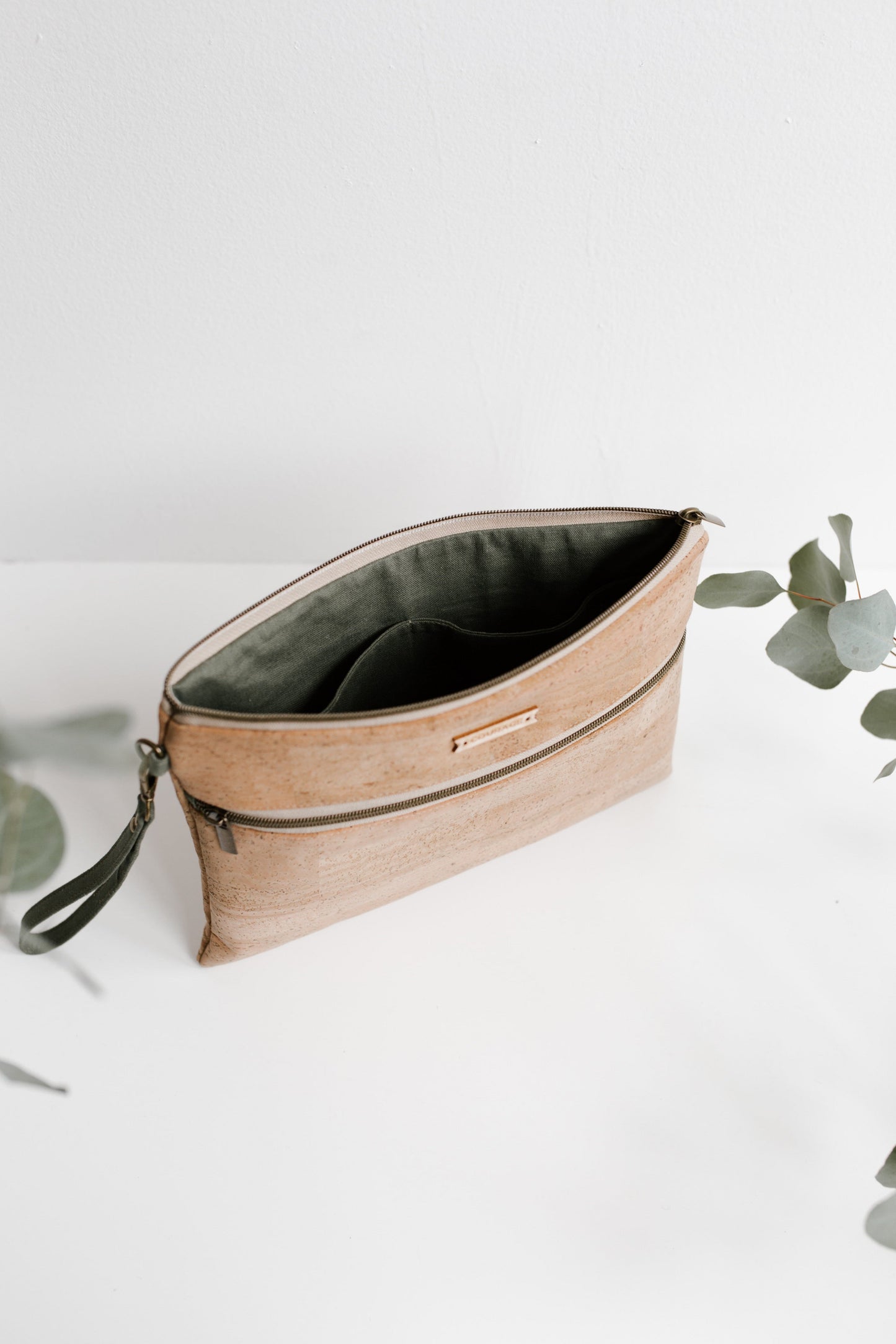 INVENTOR oversized clutch | NATURAL by Carry Courage