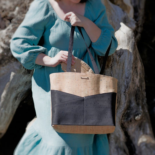 ADVOCATE zippered tote | COAL by Carry Courage