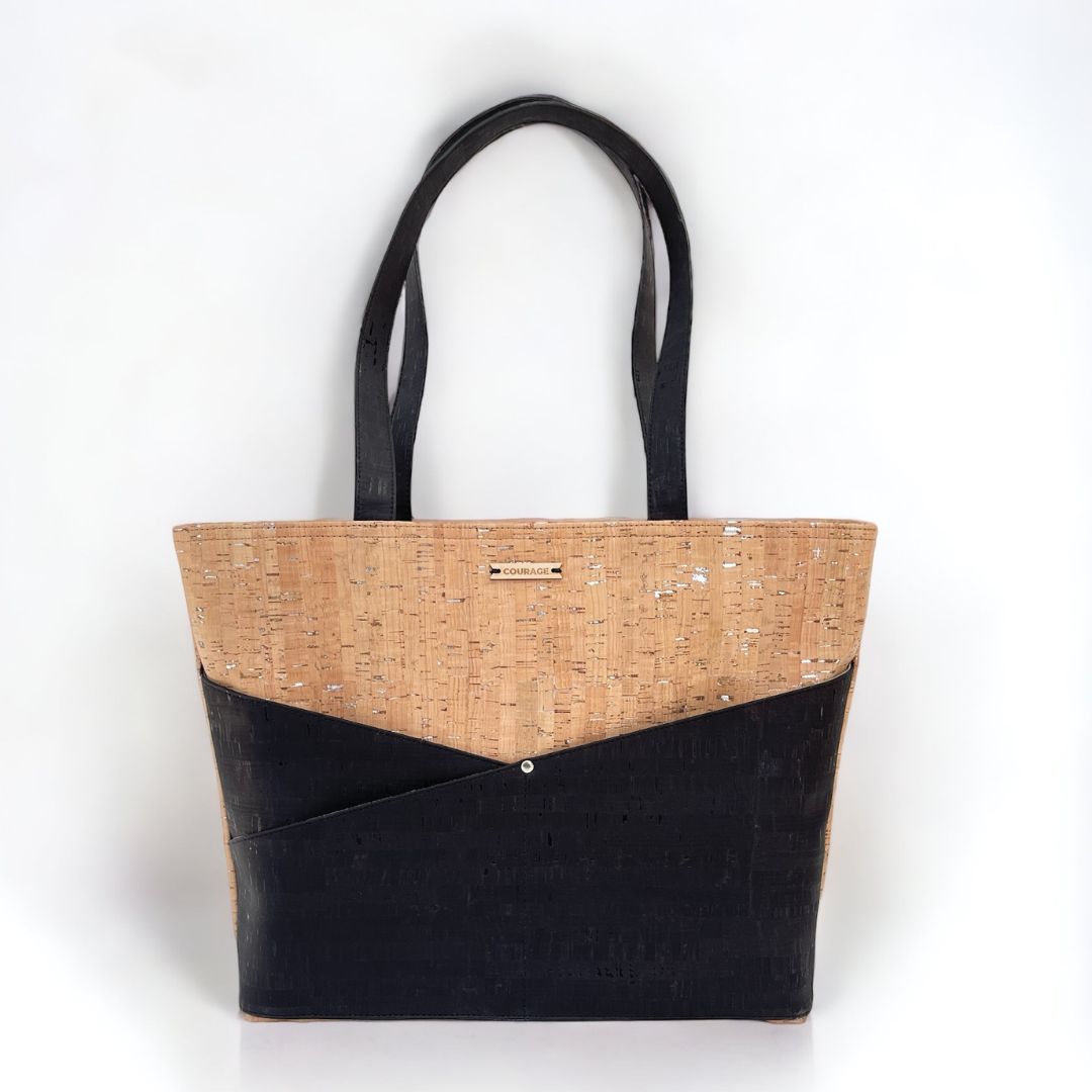 ADVOCATE zippered tote | COAL by Carry Courage