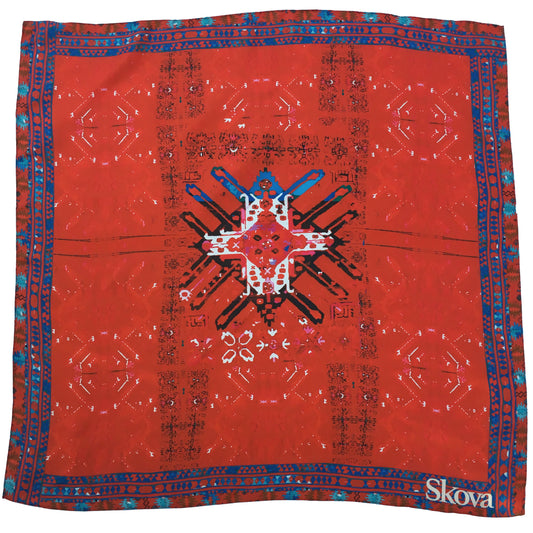 Kilim Red Scarf by SKOVA