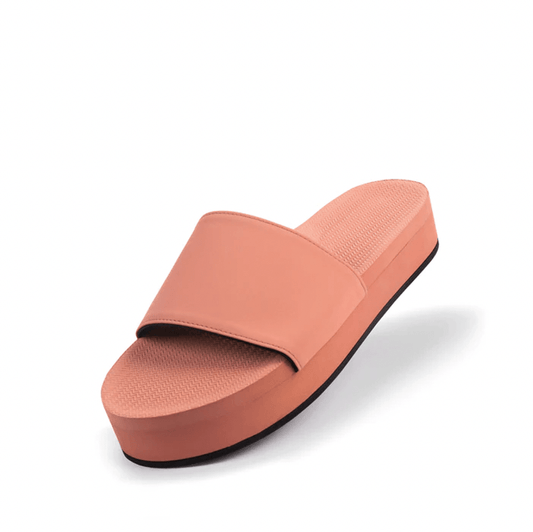 Women's Slide Platform - Rust by Indosole