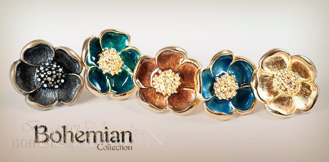 Bohemian Flower ring by SKOVA