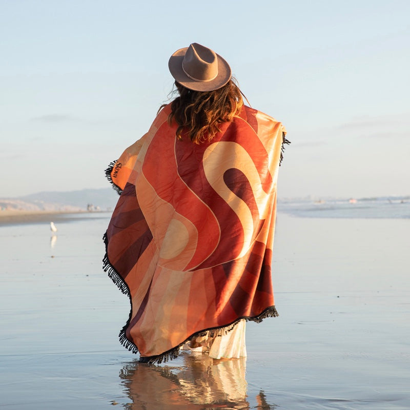 Good Vibes Blanket & Towel by SKOVA